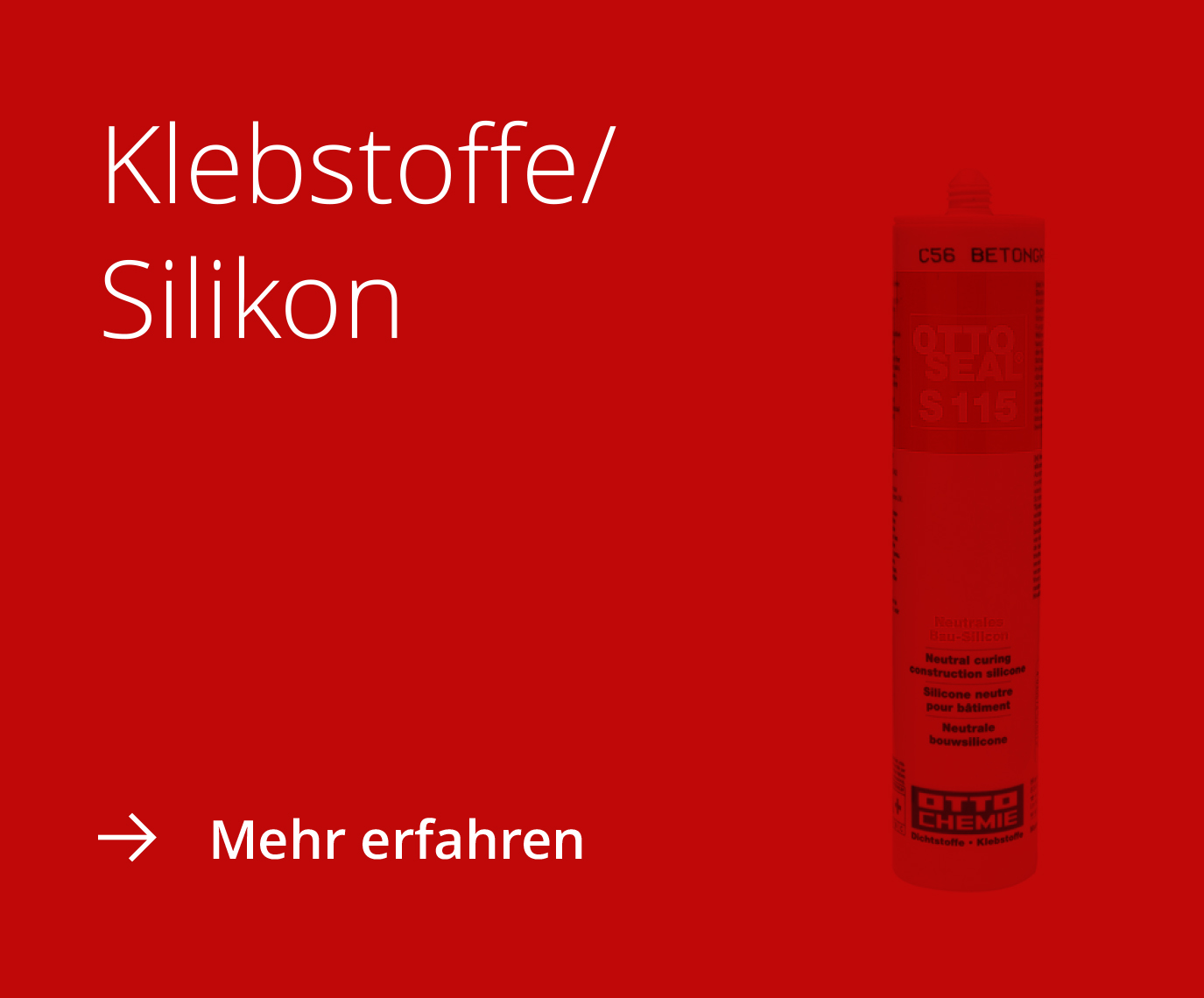 Klebstoffe-Silikon